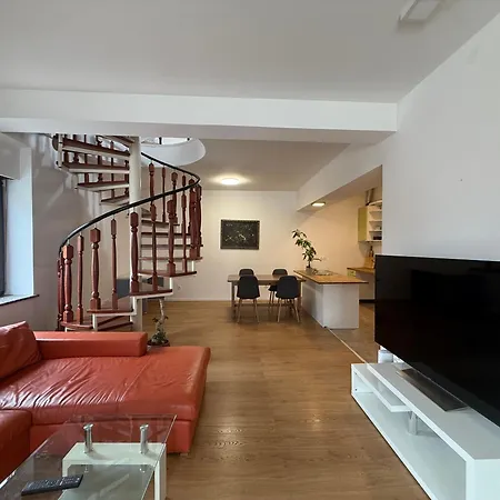 Apartma Big Duplex Terrace Free Parking Center Ljubljana